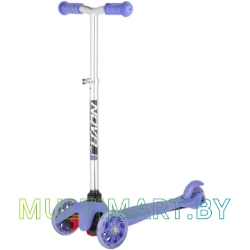 Самокат Novatrack Disco-Kids Basic 120H.DISCOKIDS.VL20 (фиолетовый, 2020)